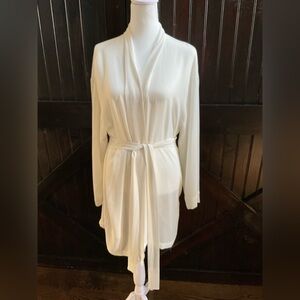 Victoria's Secret Classic White Robe